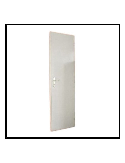 Porte isoplane poussante gauche