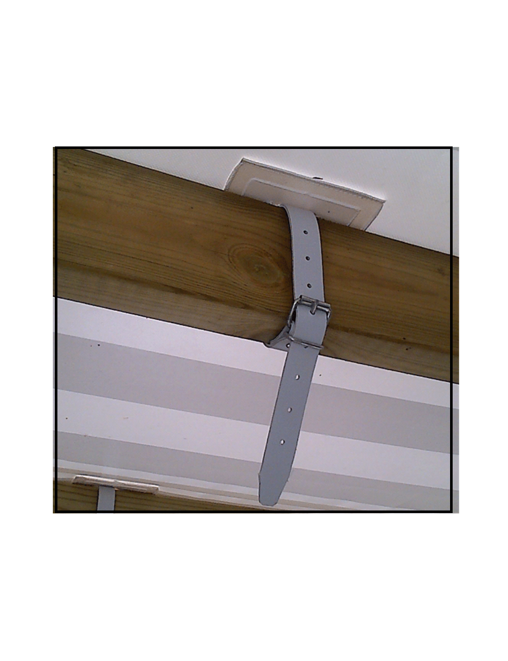 Sangle pour bâche de toit terrasse