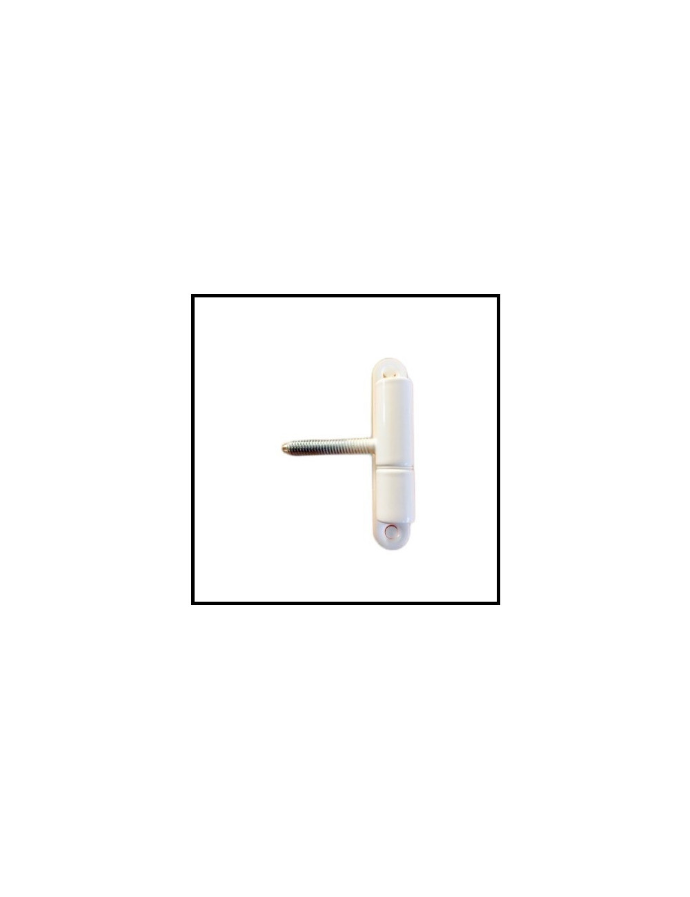 Gond de porte M6 Ral 9010 Hostaform Male/Femelle
