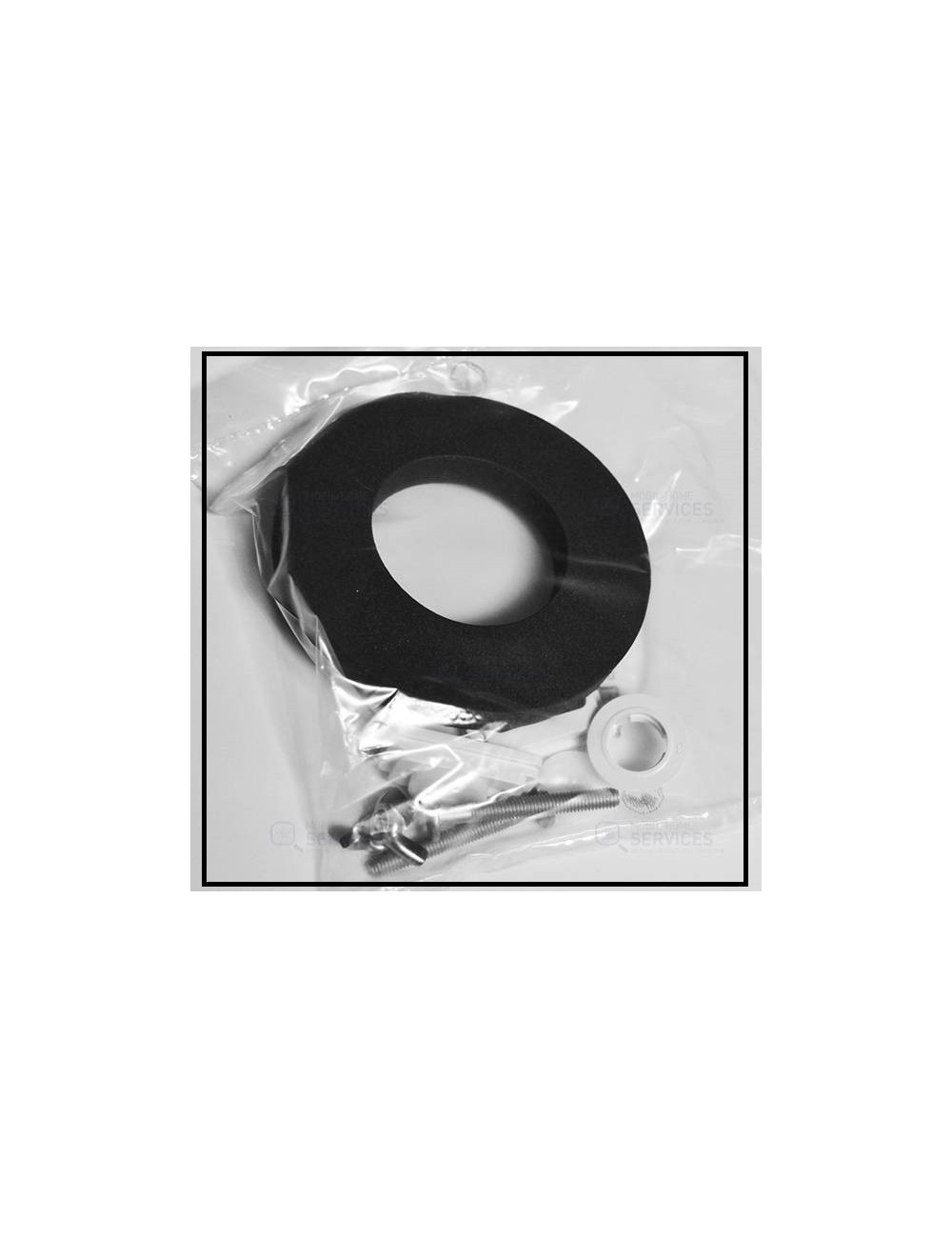 Réservoir eau WC plastique blanc 3/6L