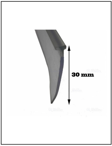 Joint bas porte de douche Lg700mm