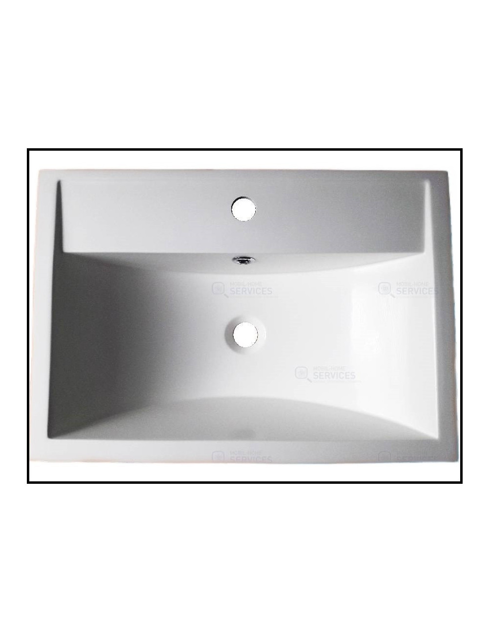 Lavabo béton synthèse 597x415x192