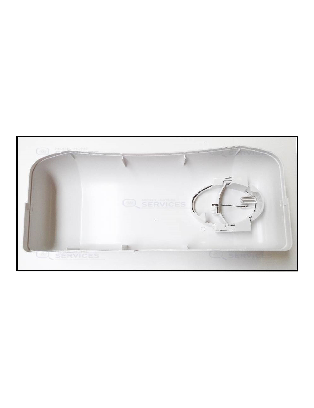 Réservoir eau WC plastique blanc 3/6L