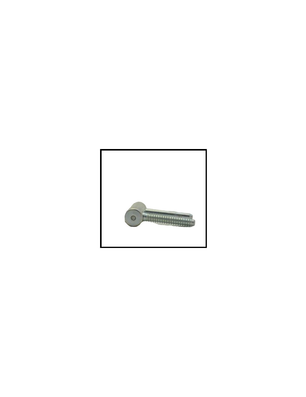 Gond de porte Femelle 2D tige Zinc