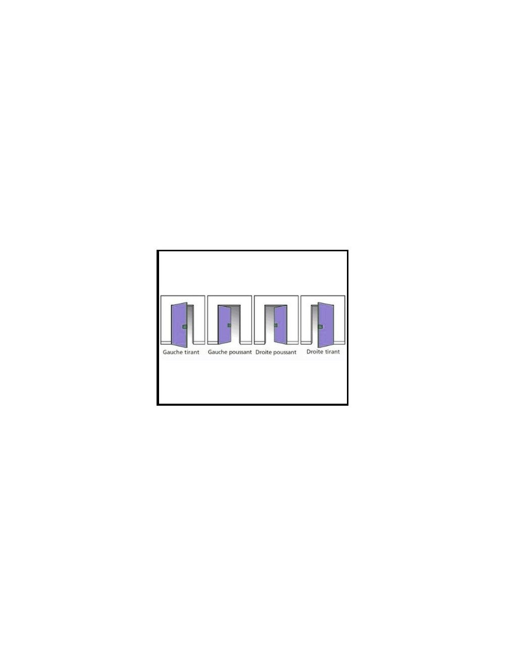 Profil d'encadrement blanc 54x41-1988 Droit