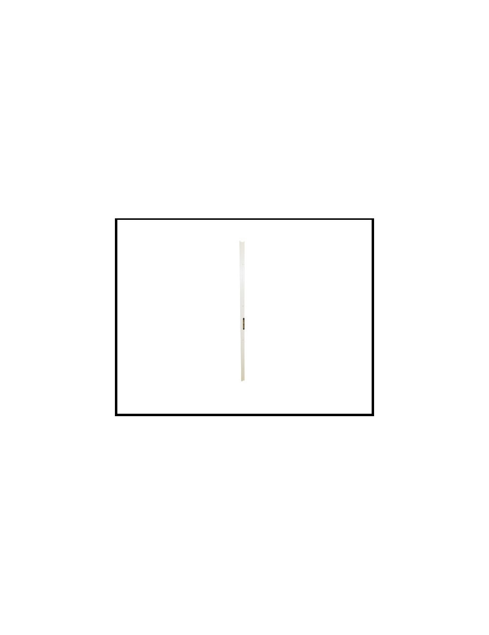 Profil d'encadrement blanc 54x41-1988 Gauche+Gache