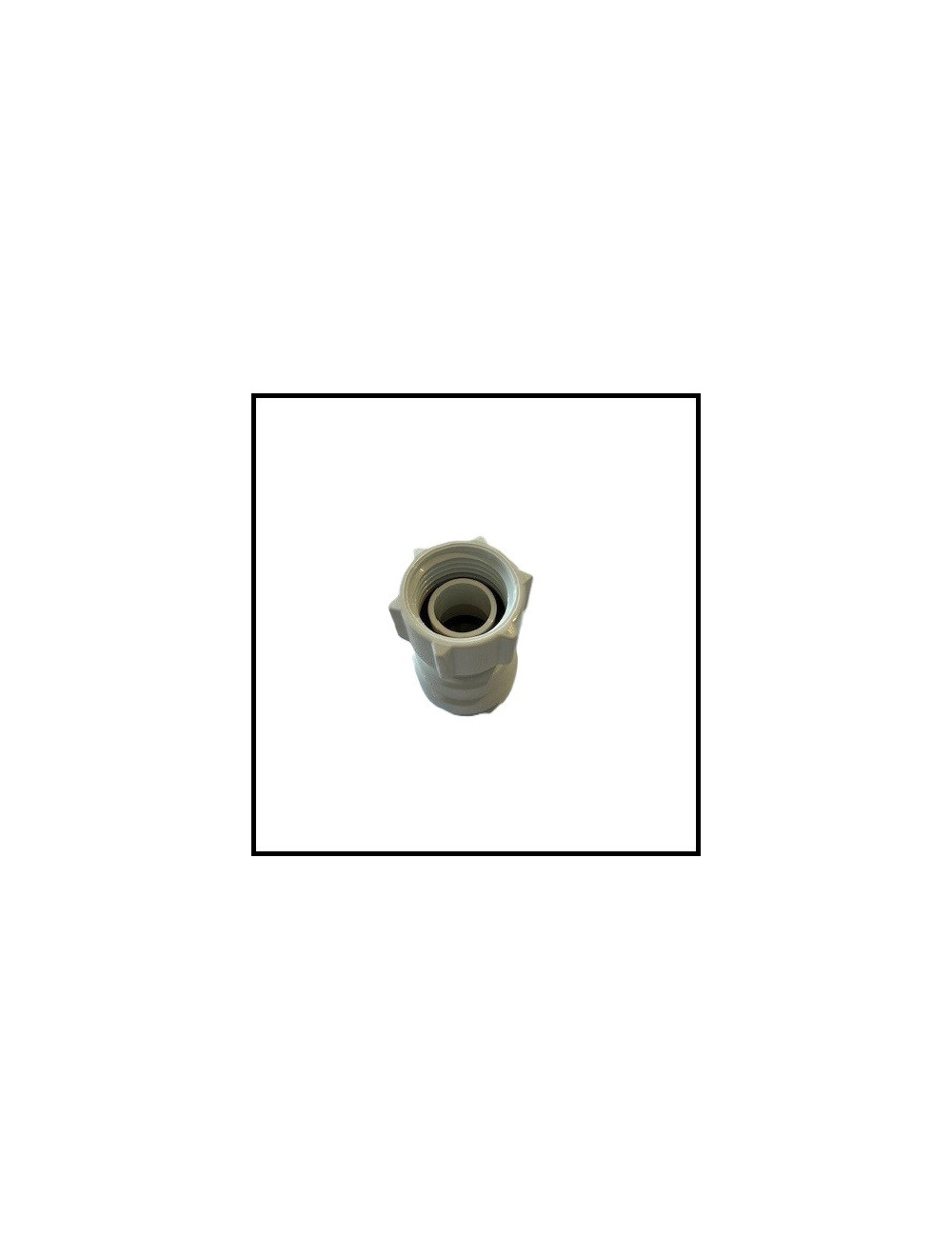 Adaptateur de robinet droit 15mm filetage 1/2 pouce