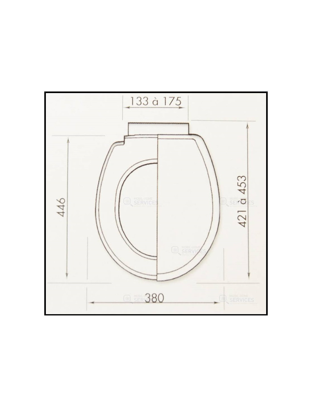 Abattant WC Gris Anthracite