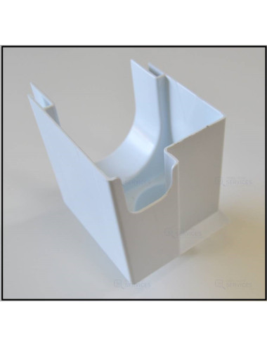 Naissance gouttière droite arrière pour mobile home