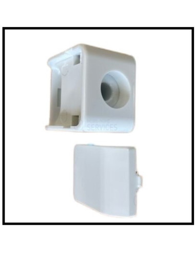 Support pivot + cache porte de douche