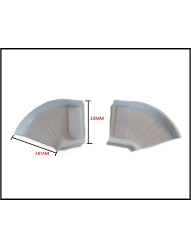 Angle fenêtre intérieur 35x32mm vendu par 2 MH ANGLAIS