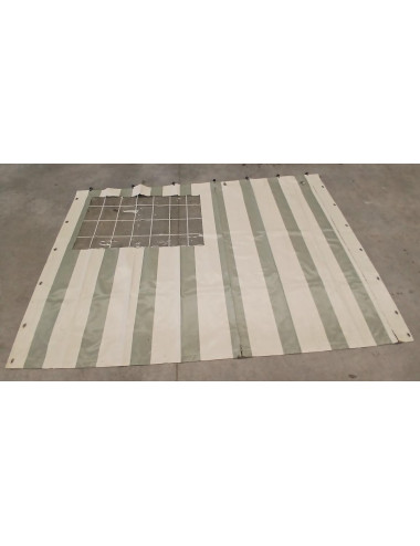 OCCASION : Joue droite 2950x2180/1920 avec porte Vert pastel / Crème