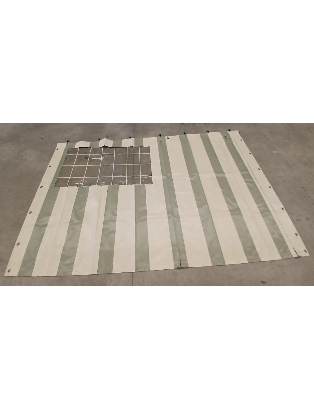 OCCASION : Joue droite 2950x2180/1920 avec porte Vert pastel / Crème