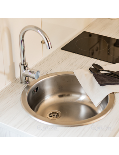 Evier Inox Rond Diamètre 435