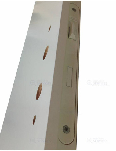 Porte isoplane poussant droit