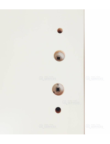 Porte isoplane poussant droit