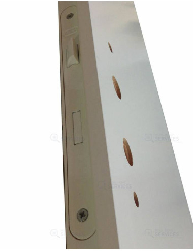 Porte isoplane poussant gauche