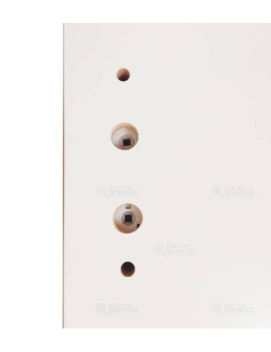 Porte isoplane poussant gauche